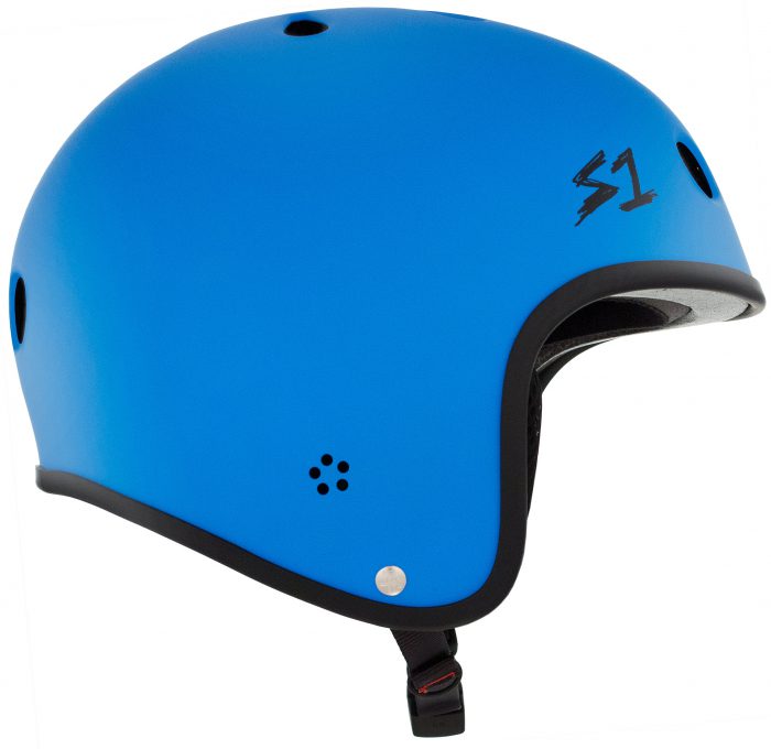 S1 Retro Lifer Helmet Cyan Matte - S1 Helmets Canada : S1 Helmets Canada
