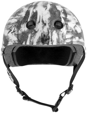 S1 Lifer Helmet - Black White Glitter - Bomba Hache Collab - Image 2